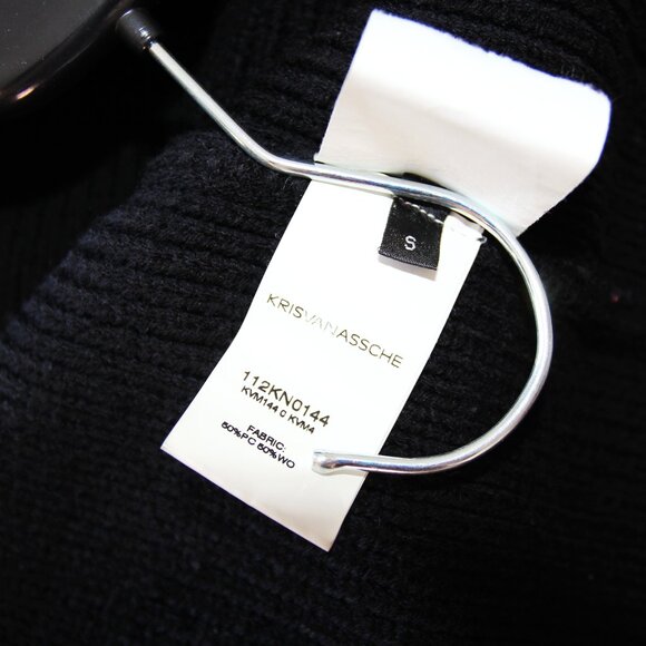 AW11 KRIS VAN ASSCHE OVERSIZED SWEATER S - Picture 12 of 13